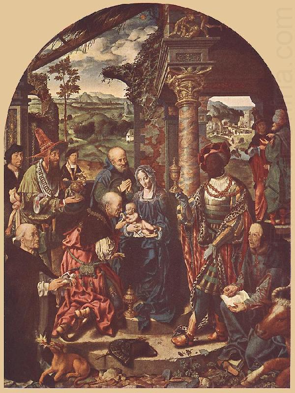 Adoration of the Magi sdf, CLEVE, Joos van